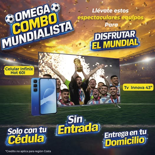 Omega — Combo Mundialista